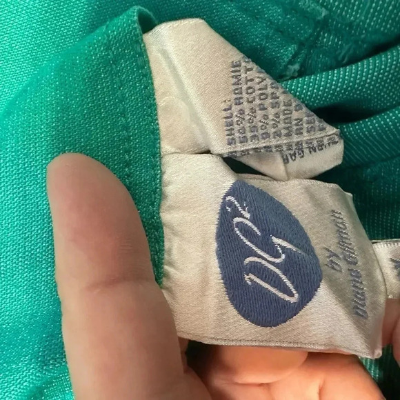 DG2 Diane Gilman green pull on pants size 2X - Picture 7 of 8